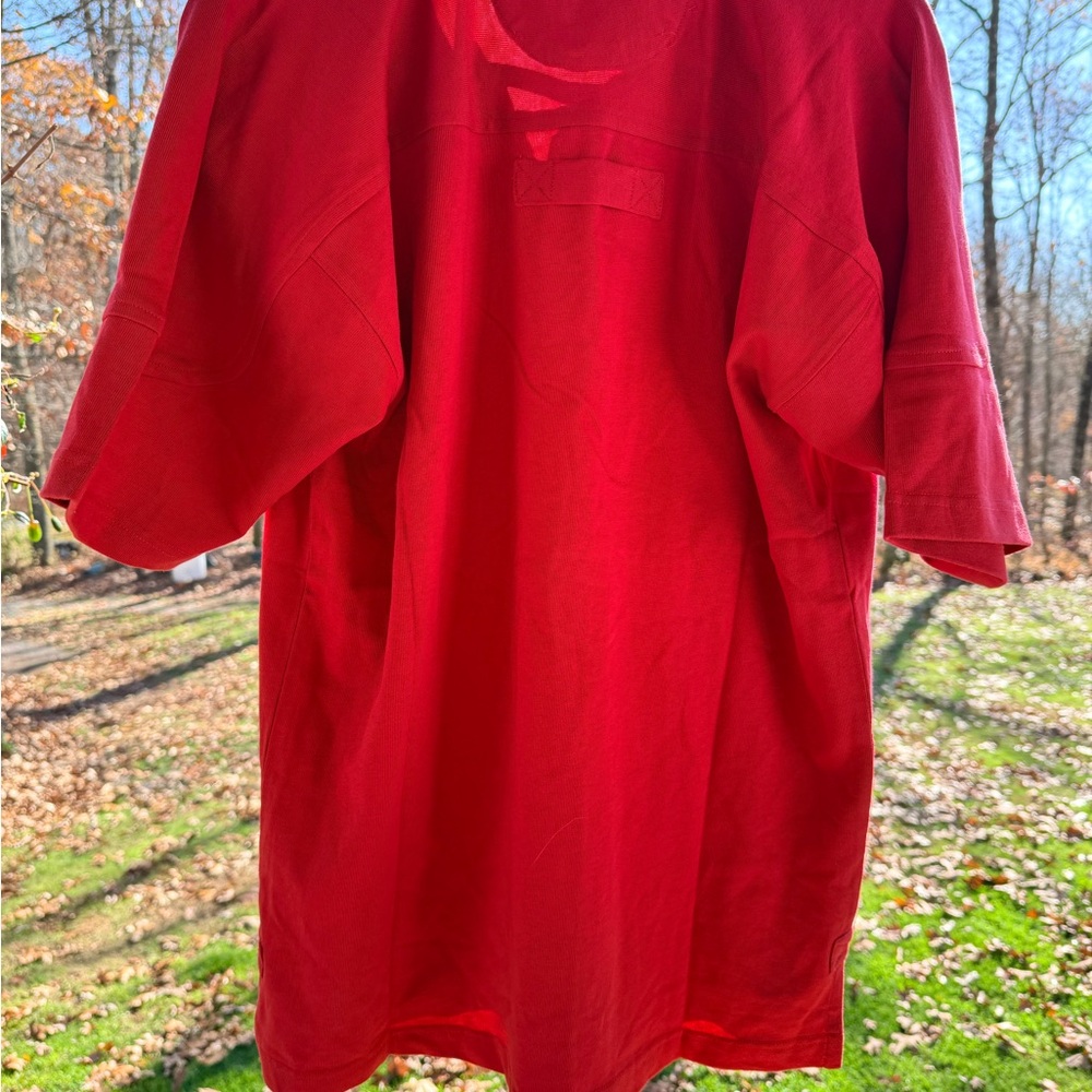 NWOTS Vibrant Red Polo Shirt with Embroidered Emblem - Picture 7 of 8